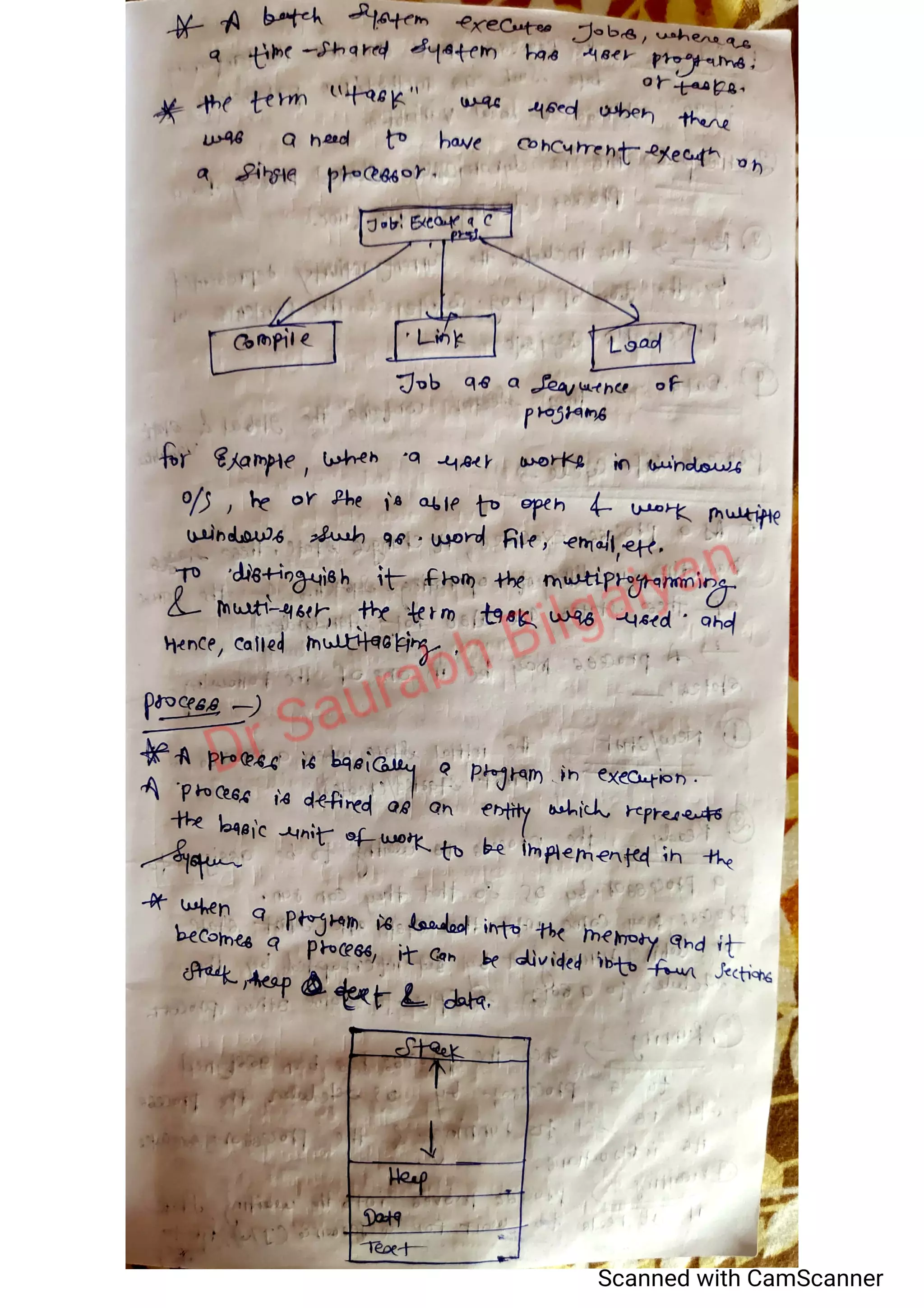 Operating Systems Notes (Created from Peter Baer Galvin) | PDF ...