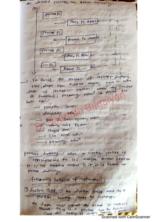 Operating Systems Notes (Created from Peter Baer Galvin) | PDF ...