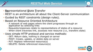 An Overview of Web Services: SOAP and REST | PPTX