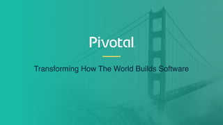 Transforming How The World Builds Software
 