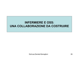 INFERMIERE E OSS: UNA COLLABORAZIONE DA COSTRUIRE 
