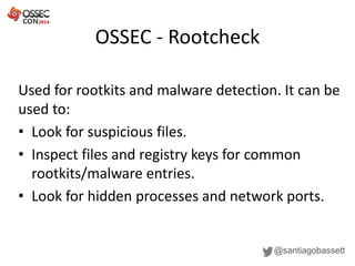 Malware Detection with OSSEC HIDS - OSSECCON 2014