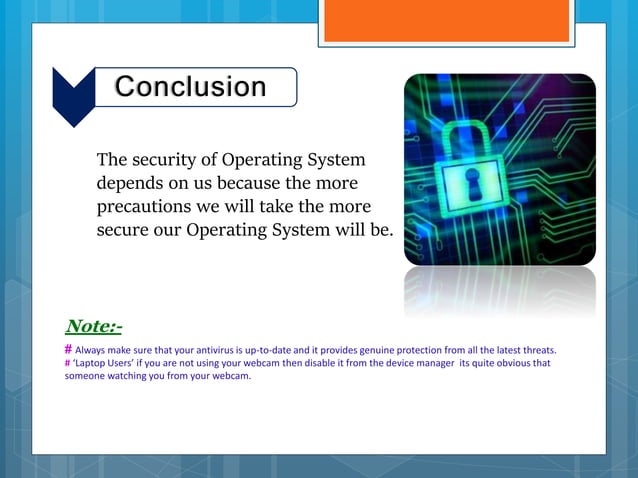Operating System Security | PPTX | Operating Systems | Computer ...