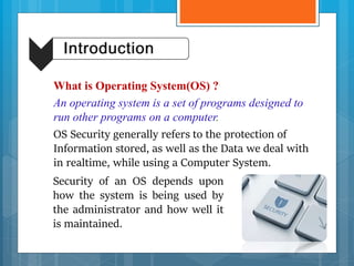 Operating System Security | PPT