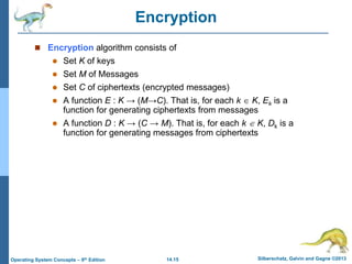 Operating system security Chapter 15(Security Slides) | PPT
