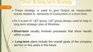 Operation Stratgy of Mindtree | PPT