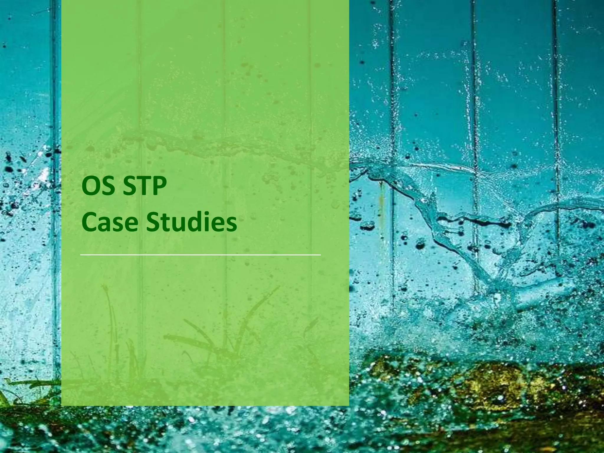 Private Township
Project Description
Industry: Real Estate Developer
Location: Gurgaon, Haryana
Flow: Decentralized System
Product Used: OS STP with OS1-WW
Challenges Faced: Construction and Settlement in phases, Irregular power supply, High
cost of pipe grid, Water shortage for irrigating the huge landscape

Goals
Cost Effective Treatment
Avoid menaces like foul odor and sludge deposits
Outflow standards established by regulations must be met
Recycling of water

 