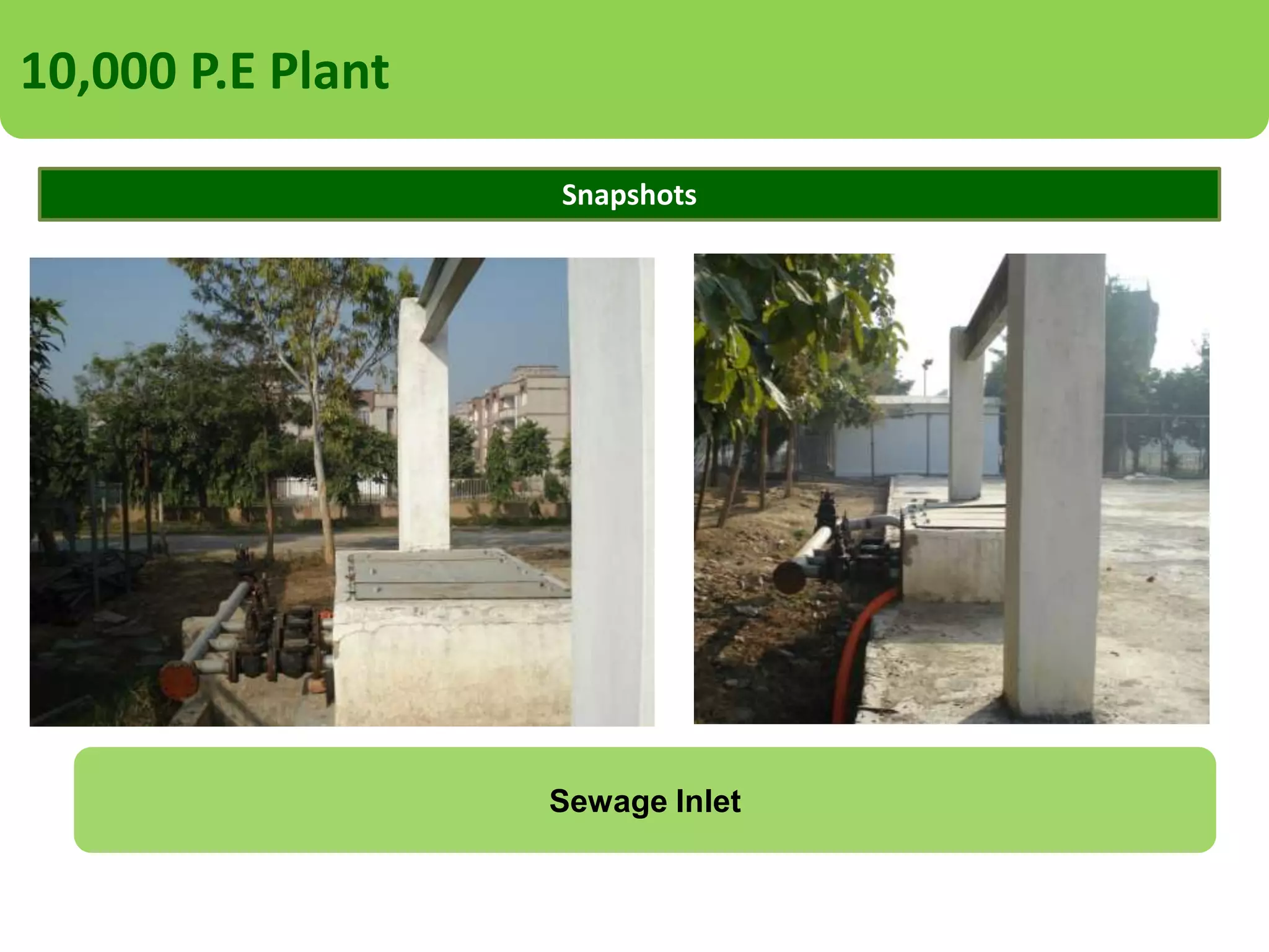 10,000 P.E Plant
Snapshots

Completely Underground STP

 