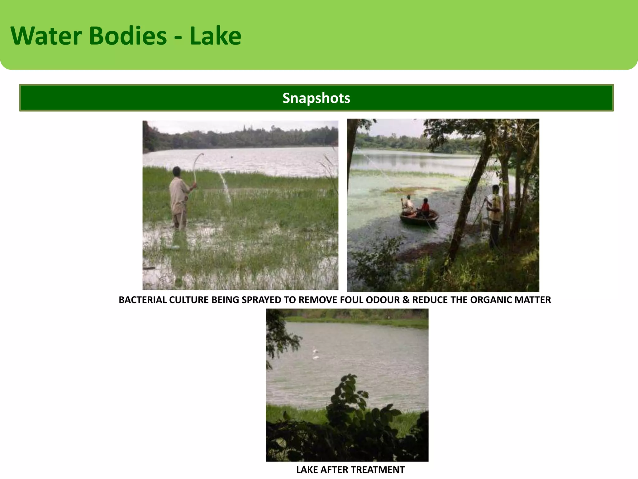 Rotating Biological Contractor
Project Methodology
The activated product made from OS1-WW was introduced to the system in September 2011.
The solution was added to the equalization tank
All chemical inoculants were discontinued

Results Achieved
The goals of the project were achieved
Reduction in Sludge production by 50% so far
No Foul Odor
All outlet parameters are met (BOD <30mg/l)

 