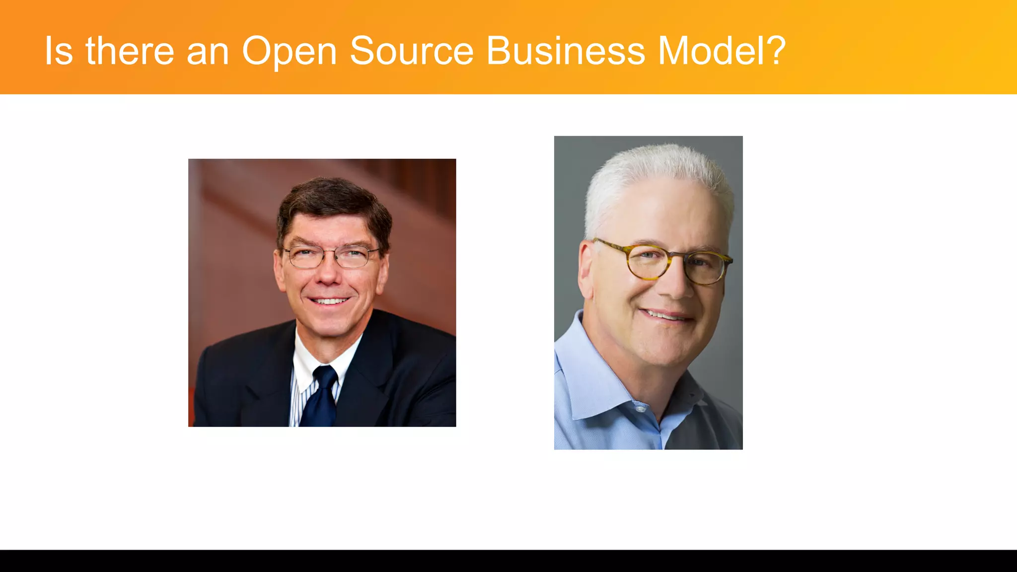 Is there an Open Source Business Model?
 