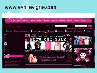 www.avrillavigne.com 