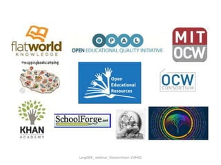 LangOER_ webinar_Ossiannilsson 150402
 