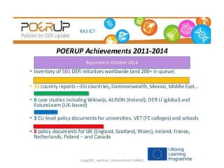 LangOER_ webinar_Ossiannilsson 150402
 