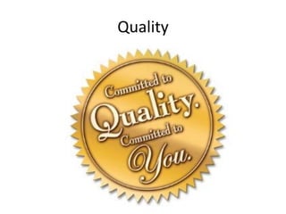 Quality
MOODLEMOOC6_Ossiannilsson 22nd May
2015
 