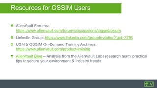 Best Practices for Configuring Your OSSIM Installation | PPTX
