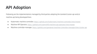 Using Libvirt with Cluster API to manage baremetal Kubernetes | PDF