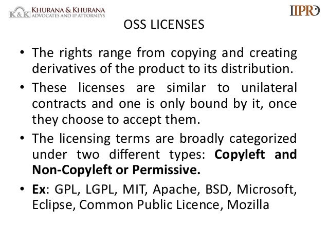 Open Source Software Legal Issues and Compliance