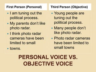 Objective Case First Person OSSLT PREP- NEWS ARTICLE | PPTX