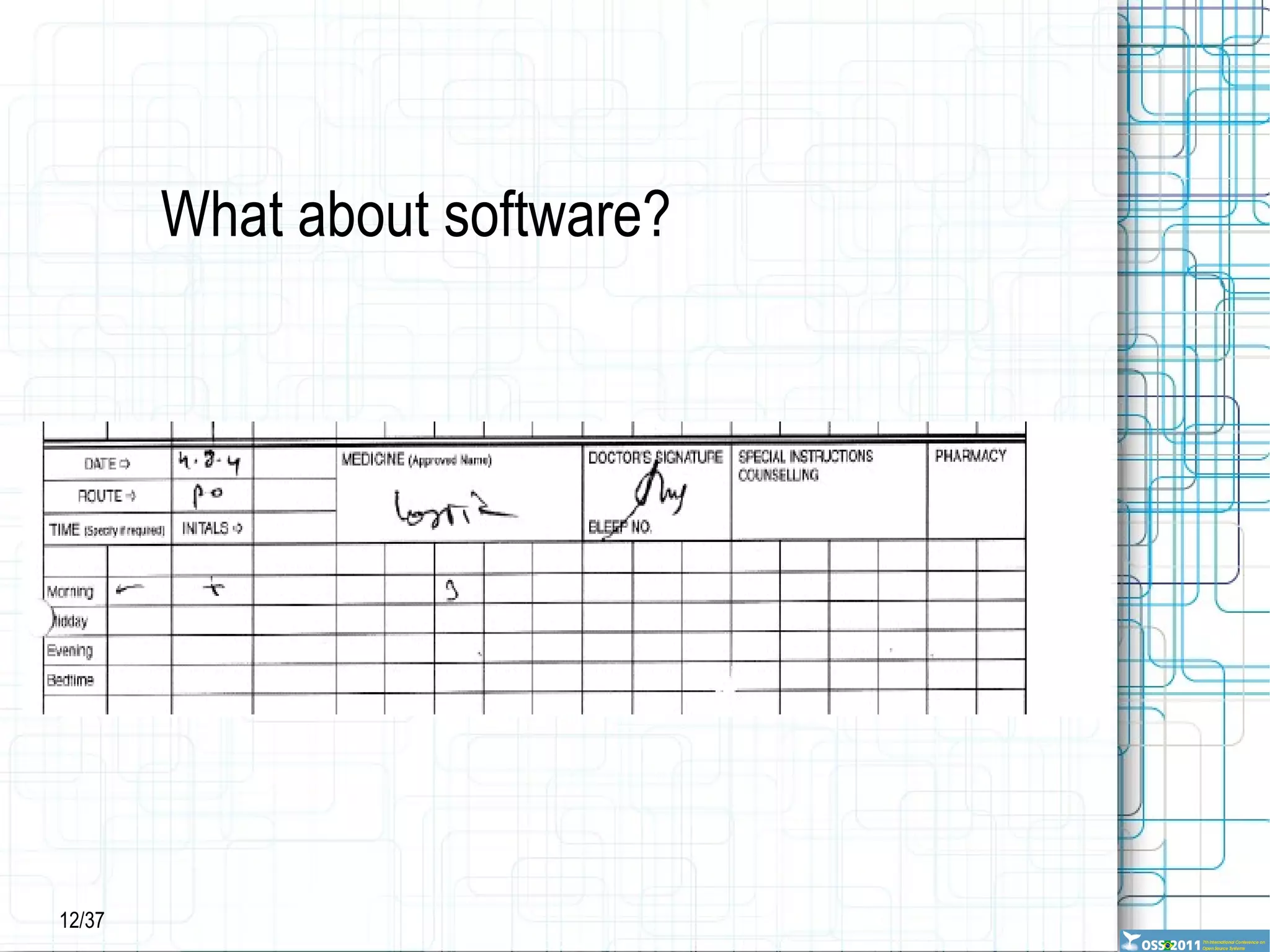 ↑  adherence to therapeutic protocols 