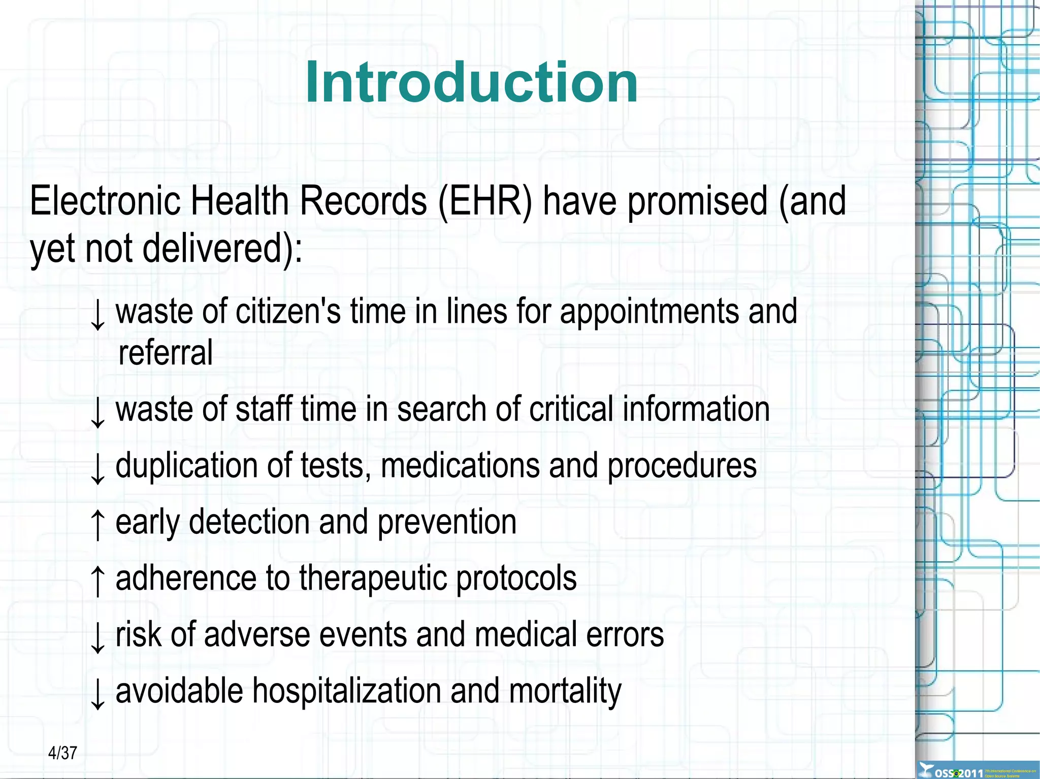 The number of basic concepts is 300,000+ Cavalini's conjecture: given a group of medical experts without any hierarchical relationship among them, the probability of them reaching 100% of agreement about any set of concepts from their domain tends to zero 