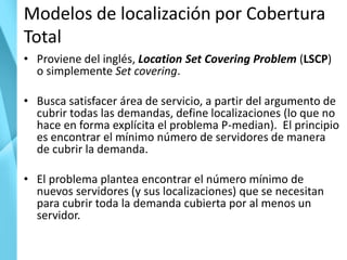 Modelos clásicos de localización óptima | PDF