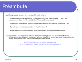 Comprendre les Makefile