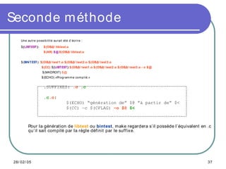 Comprendre les Makefile