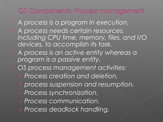 Os structure | PPT