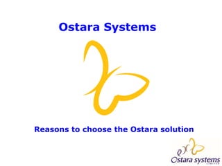 Ostara Systems
Reasons to choose the Ostara solution
 