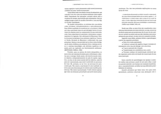 Os tempos de aprender e aprender através dos tempos