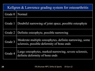 Osteoarthritis | PPTX
