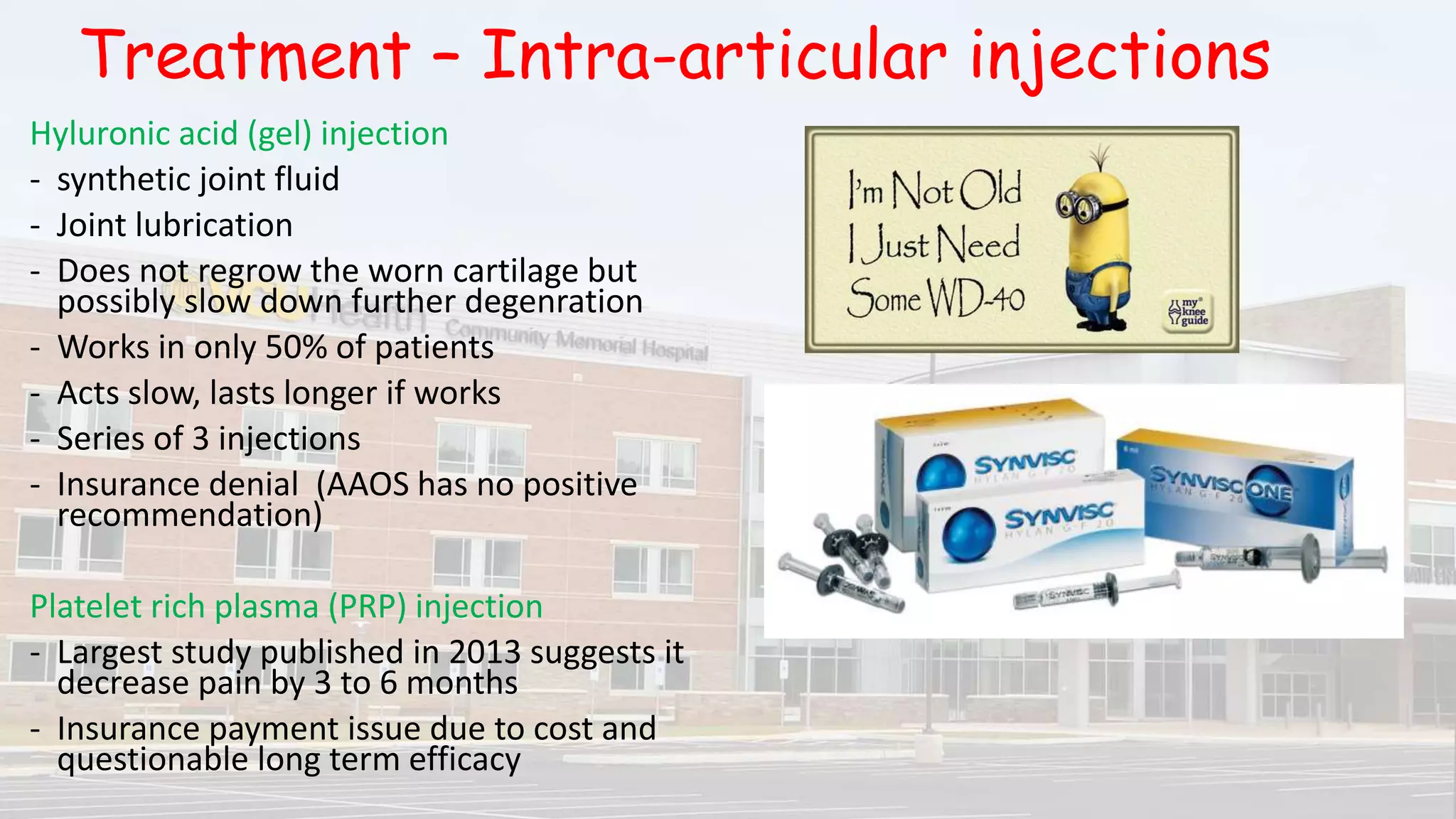 Xynetic Injection Osteoarthritis of joints and related treatment | PPTX