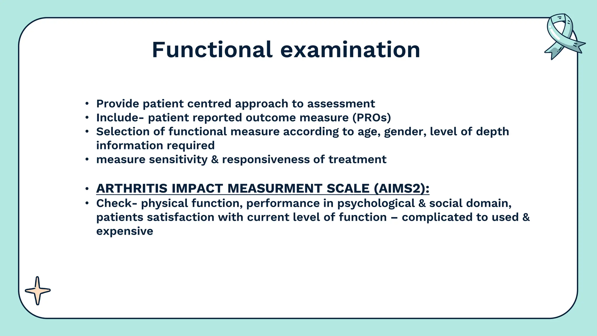 physiotherapy assessment & management in arthritis.pptx