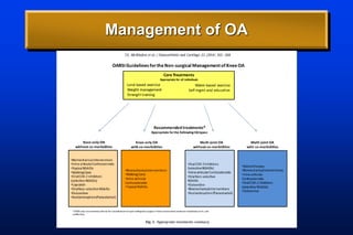 Management of OA
 