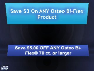 Osteo bi flex coupon