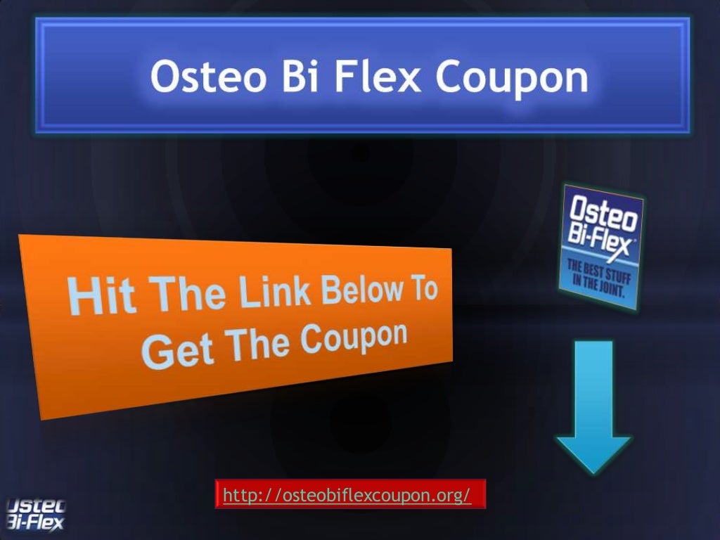 Osteo bi flex coupon