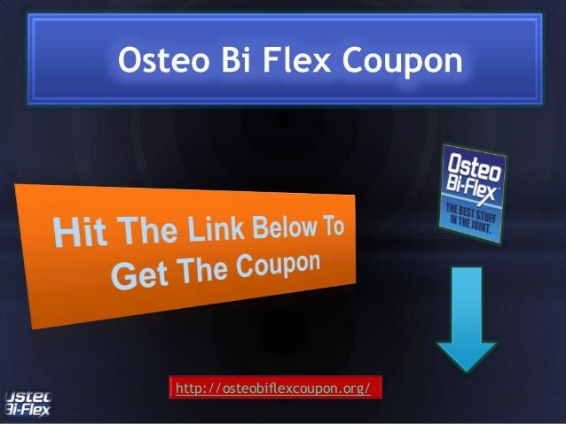 Osteo bi flex coupon
