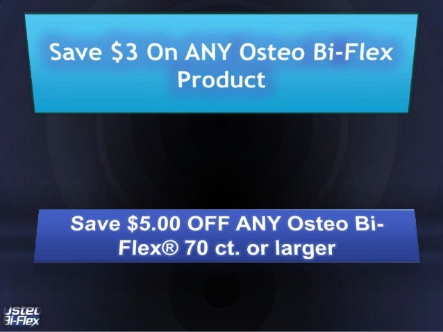 Osteo bi flex coupon