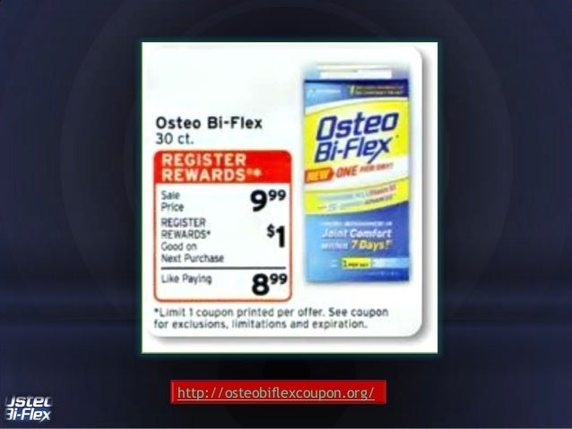Osteo bi flex coupon