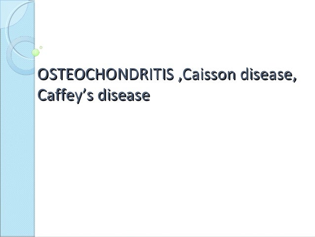 caisson disease
