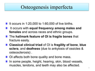 Understanding Osteogenesis Imperfecta: The Fragile Bone Disorder - Introduction