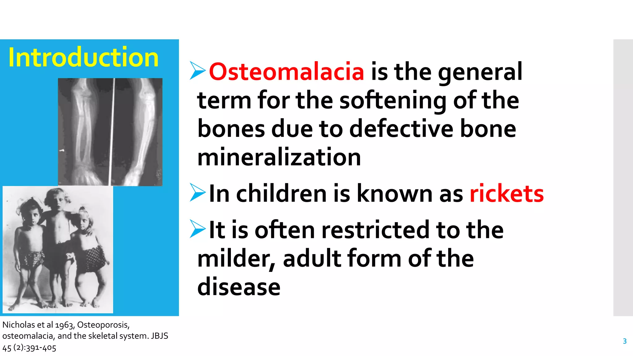 Osteomalacia | PPTX