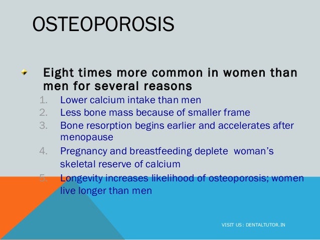 Accelerates Osteoporosis Diet