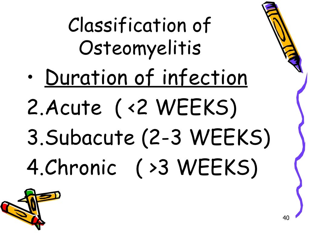 Osteomyelitis