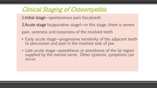Osteomyelitis | PPTX