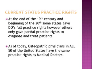 Osteopathic medicine | PPTX