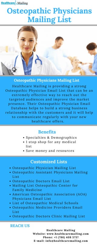 Osteopathic physicians mailing list