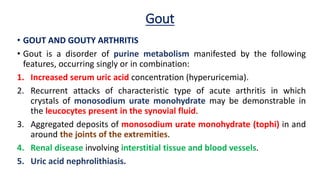 Osteoporesis and Gout _RDP | PPT