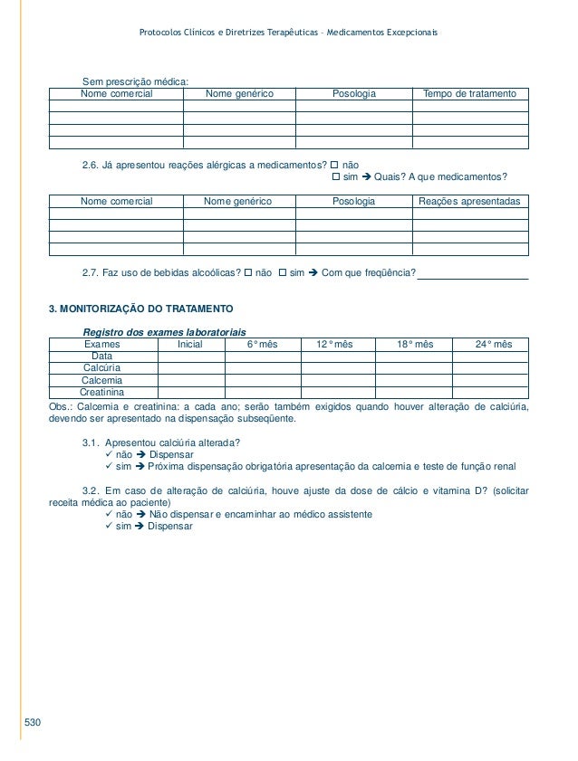 Calcemia exame