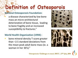 protein collagen & specialized cells called osteoclasts, osteoblasts, and osteocytes